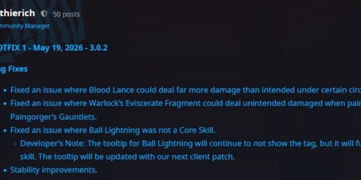 Diablo IV Patch 3.0.2 Hotfixes: Signore dell'Odio