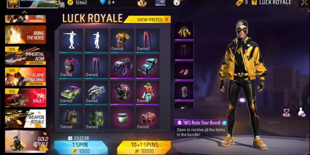 FFWS Role Star Bundle – Guida al Gold Royale di Free Fire