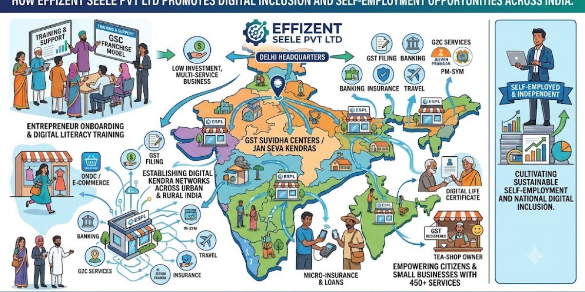 How Effizent Seele Pvt Ltd Promotes Digital Inclusion and Self-Employment Opportunities Across India