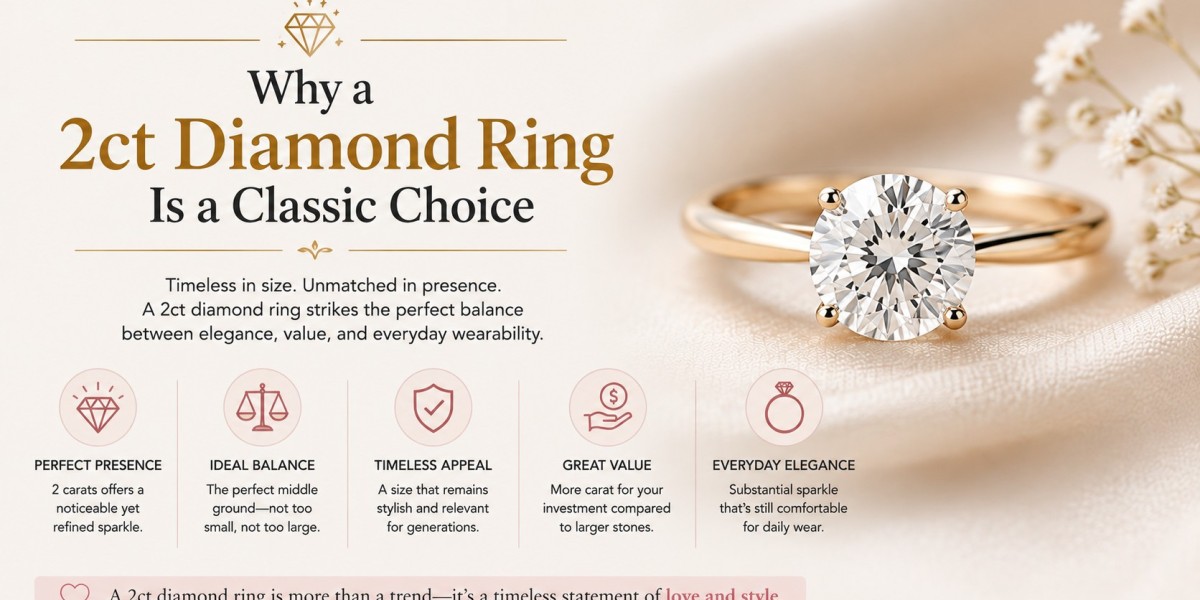 Why a 2ct Diamond Ring Is a Classic Choice