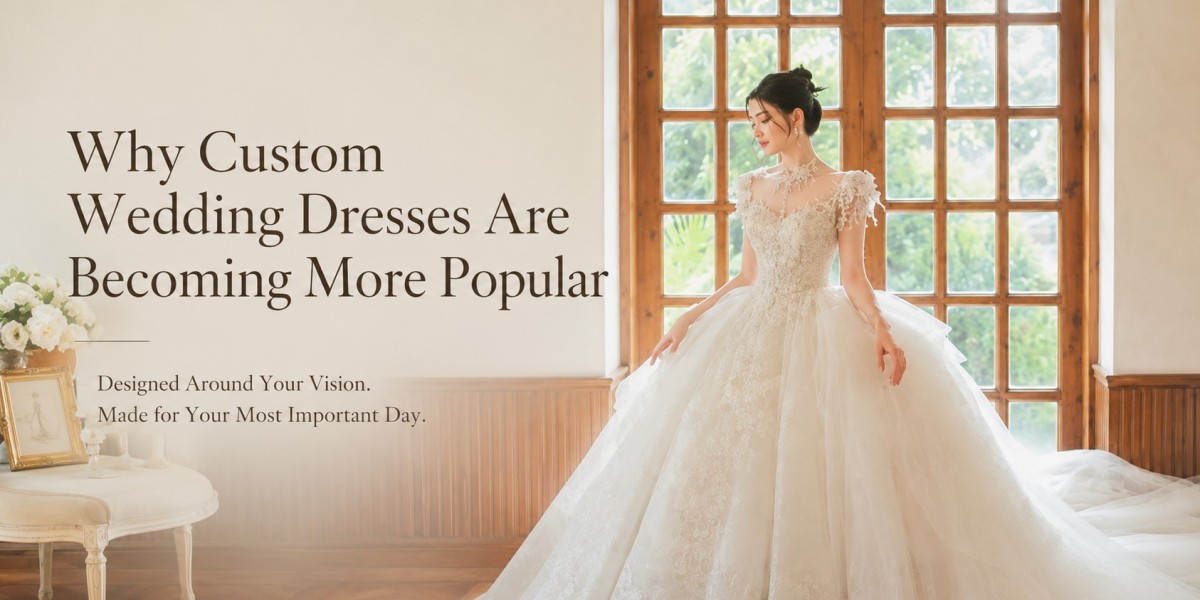 Why Custom Wedding Dresses Are Becoming More Popular