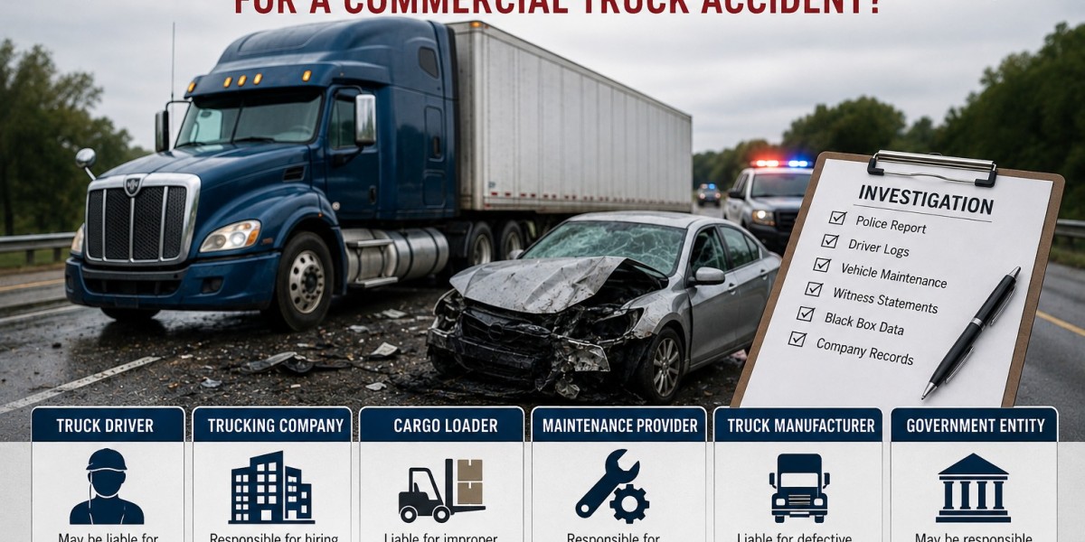 Who Can Be Held Responsible for a Commercial Truck Accident?