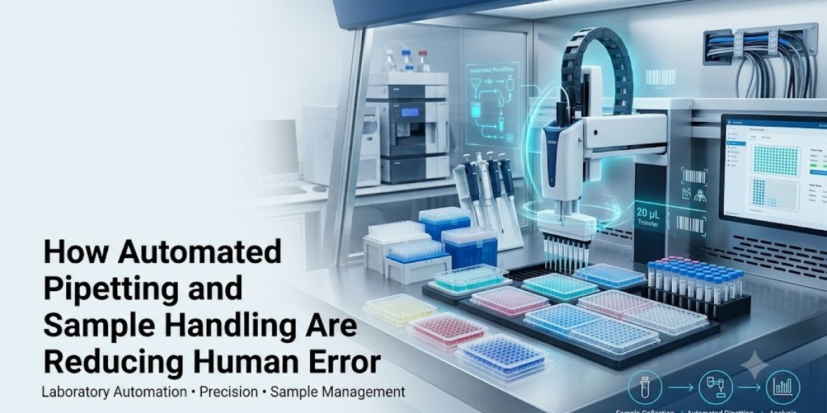 How Automated Pipetting and Sample Handling Are Reducing Human Error