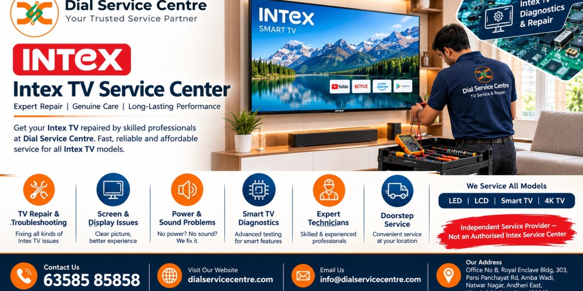 Which Intex TV Service Center Handles Software Issues?