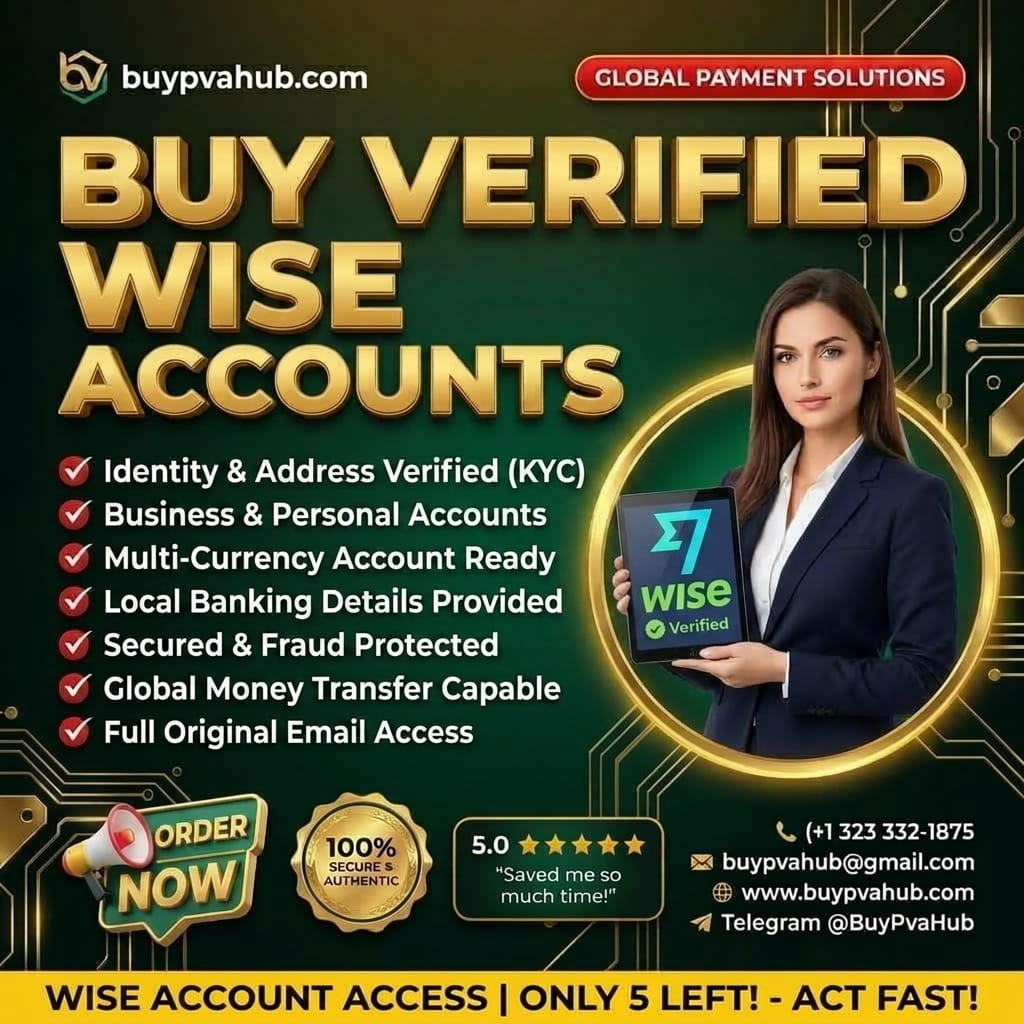 Buy Verified Wise Account -High Limit Wise & TransferWise Accounts for Sale