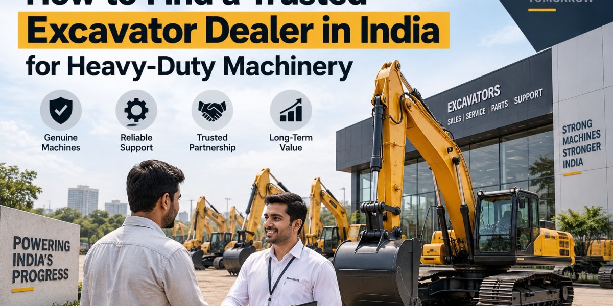 How to Find a Trusted Excavator Dealer in India for Heavy-Duty Machinery