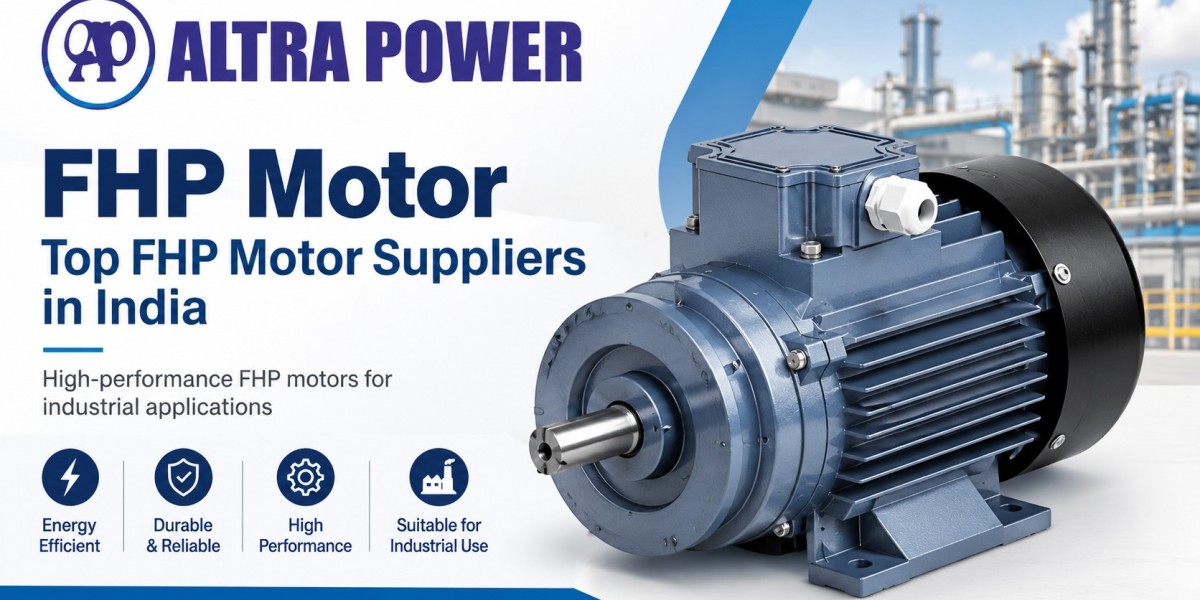 FHP Motor Suppliers in India for Industrial Applications