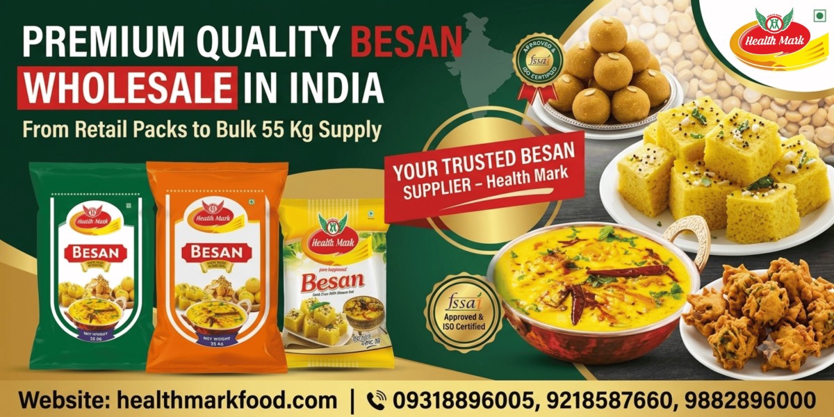 Premium Quality Besan Wholesale in India | Health Mark