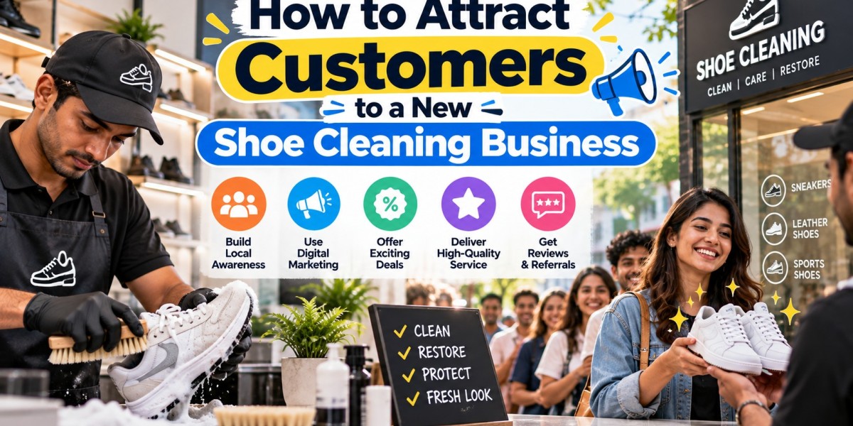 How to Attract Customers to a New Shoe Cleaning Business